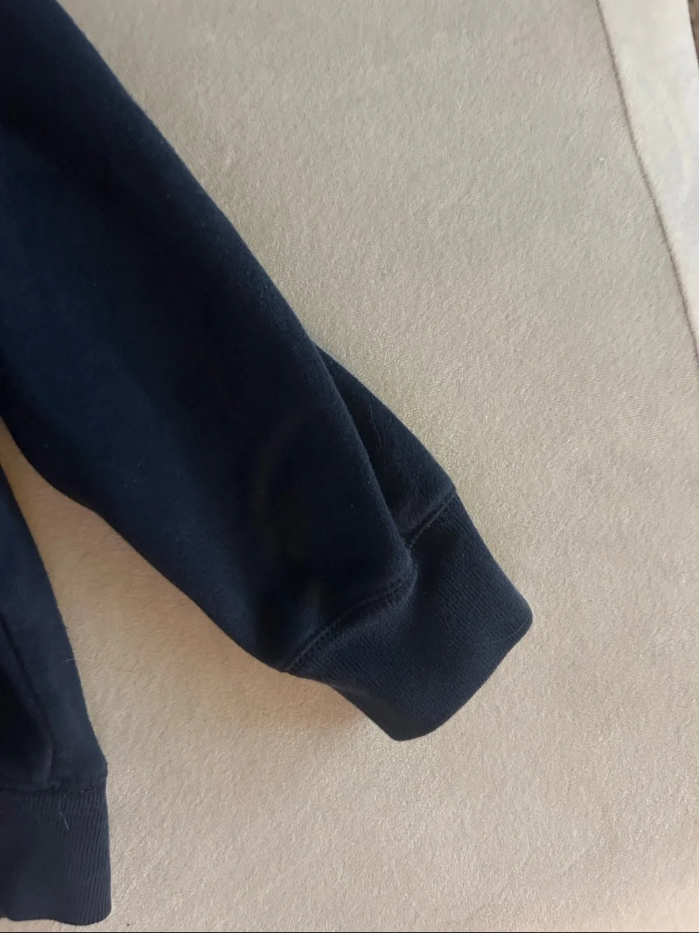GAP Navy Hoodie with Yellow Lettering